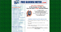 Desktop Screenshot of free-glucose-meter.com